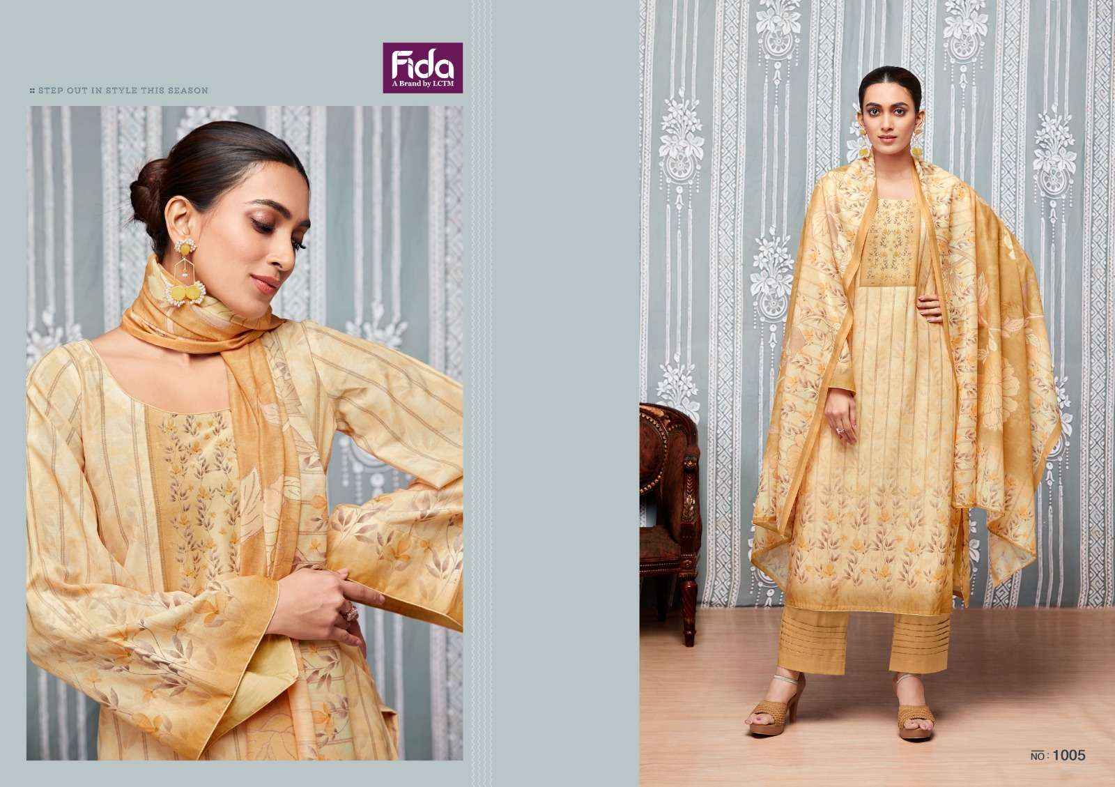 Fida Yami Cotton Dress Material 6 pcs Catalogue