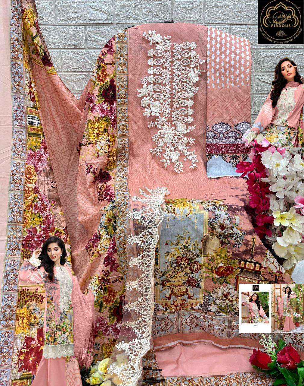 Firdous Marjaan Vol 2 Cotton Dress Material 4 pcs Catalogue