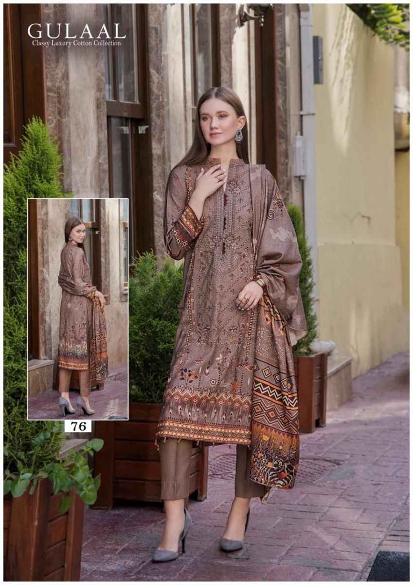 Gulaal Vol 8 Cotton Dress Material 10 pcs Catalogue