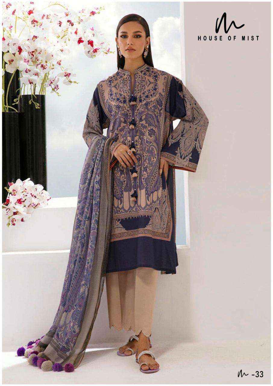 House Of Mist Ghazal Cotton Collection Vol 4 Cotton Dress Material 6 pcs Catalogue