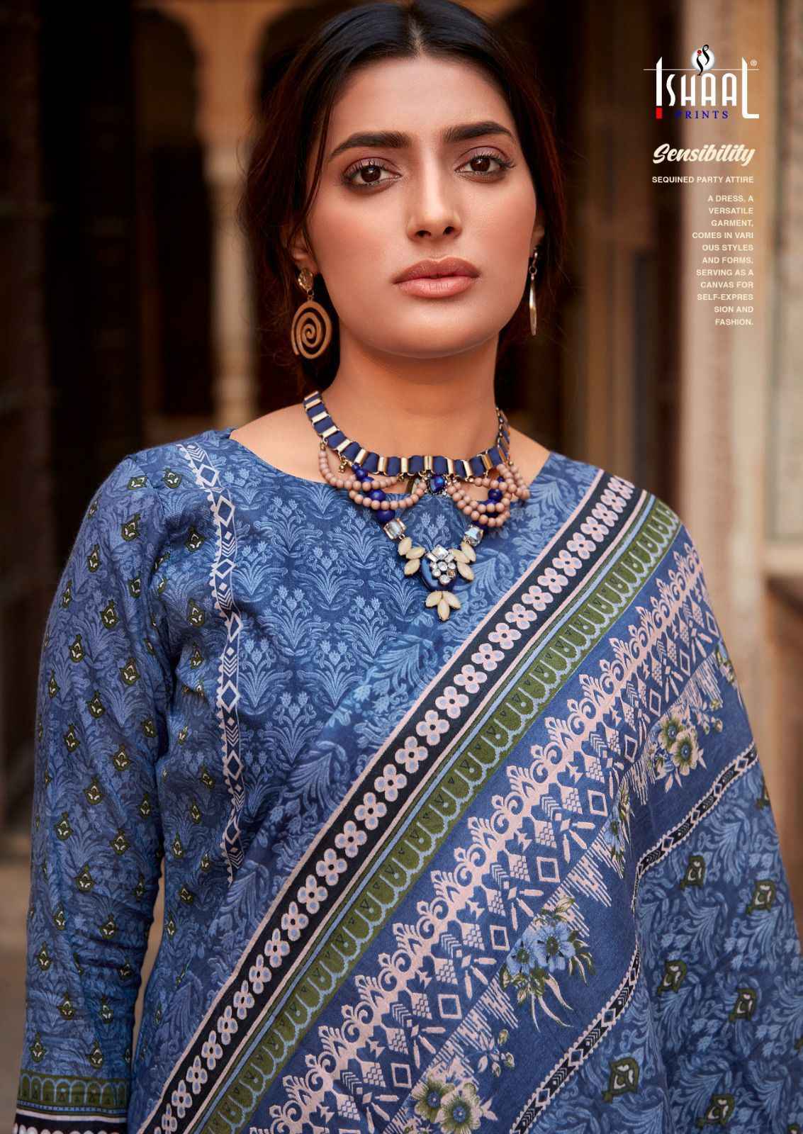 Ishaal Prints Gulmohar Vol-28 Pure Lawn Dress Material (10 Pc Catalouge)