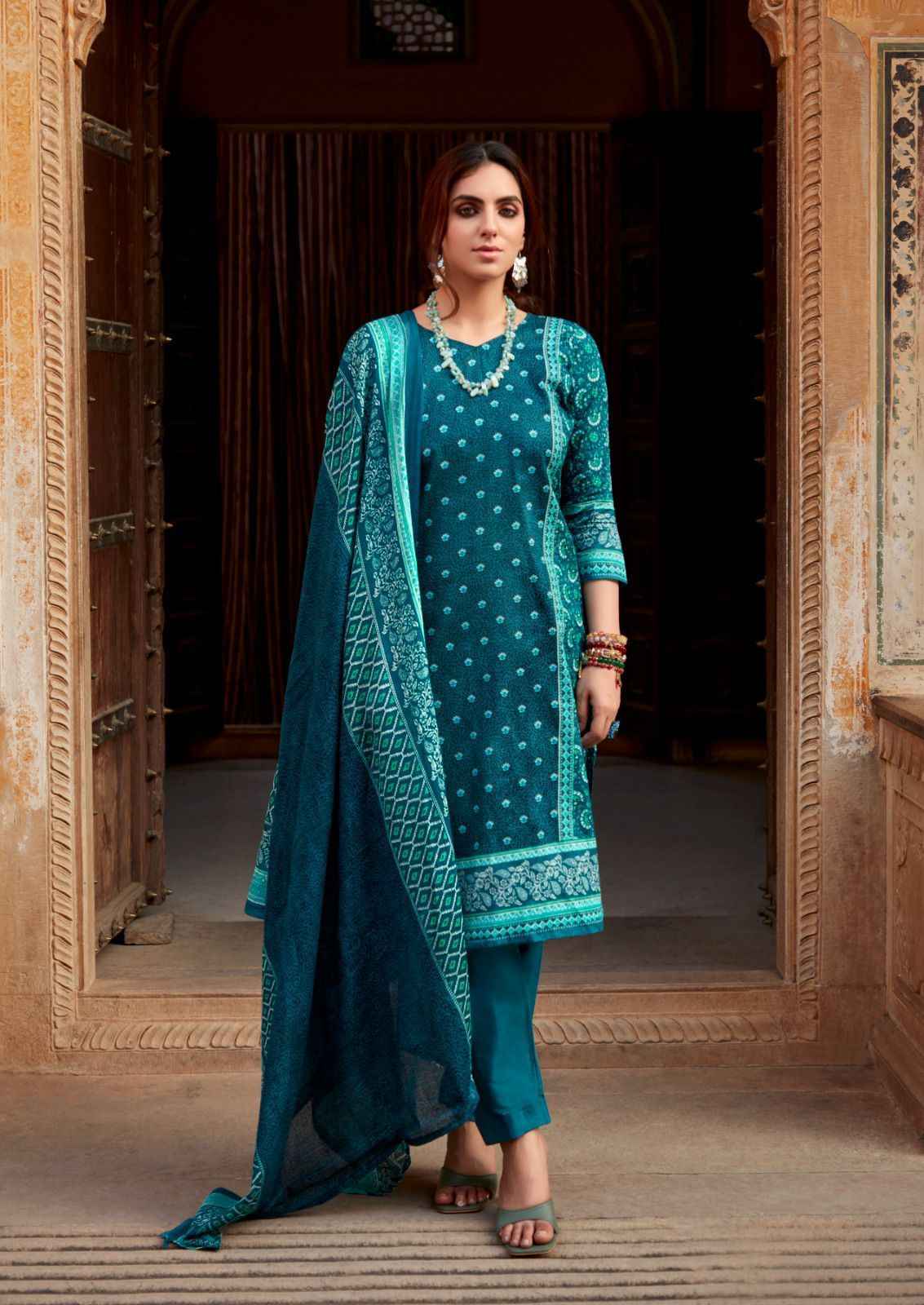 Ishaal Prints Gulmohar Vol-28 Pure Lawn Dress Material (10 Pc Catalouge)