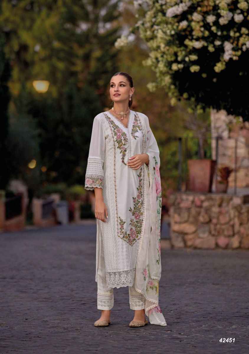 Kailee Fashion Safarnama Vol 3 Viscouse Muslin Kurti Combo 6 pcs Catalogue