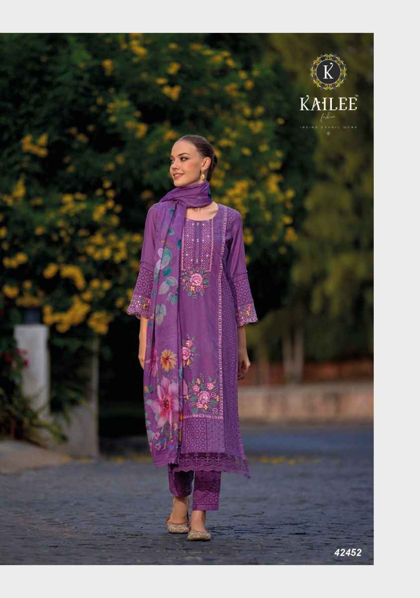 Kailee Fashion Safarnama Vol 3 Viscouse Muslin Kurti Combo 6 pcs Catalogue