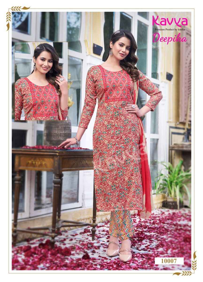 Kavya Deepika Vol 10 Cotton Kurti Combo 10 pcs Catalogue