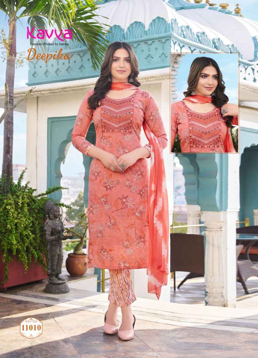 Kavya Deepika Vol 11 Cotton Kurti Combo 10 pcs Catalogue