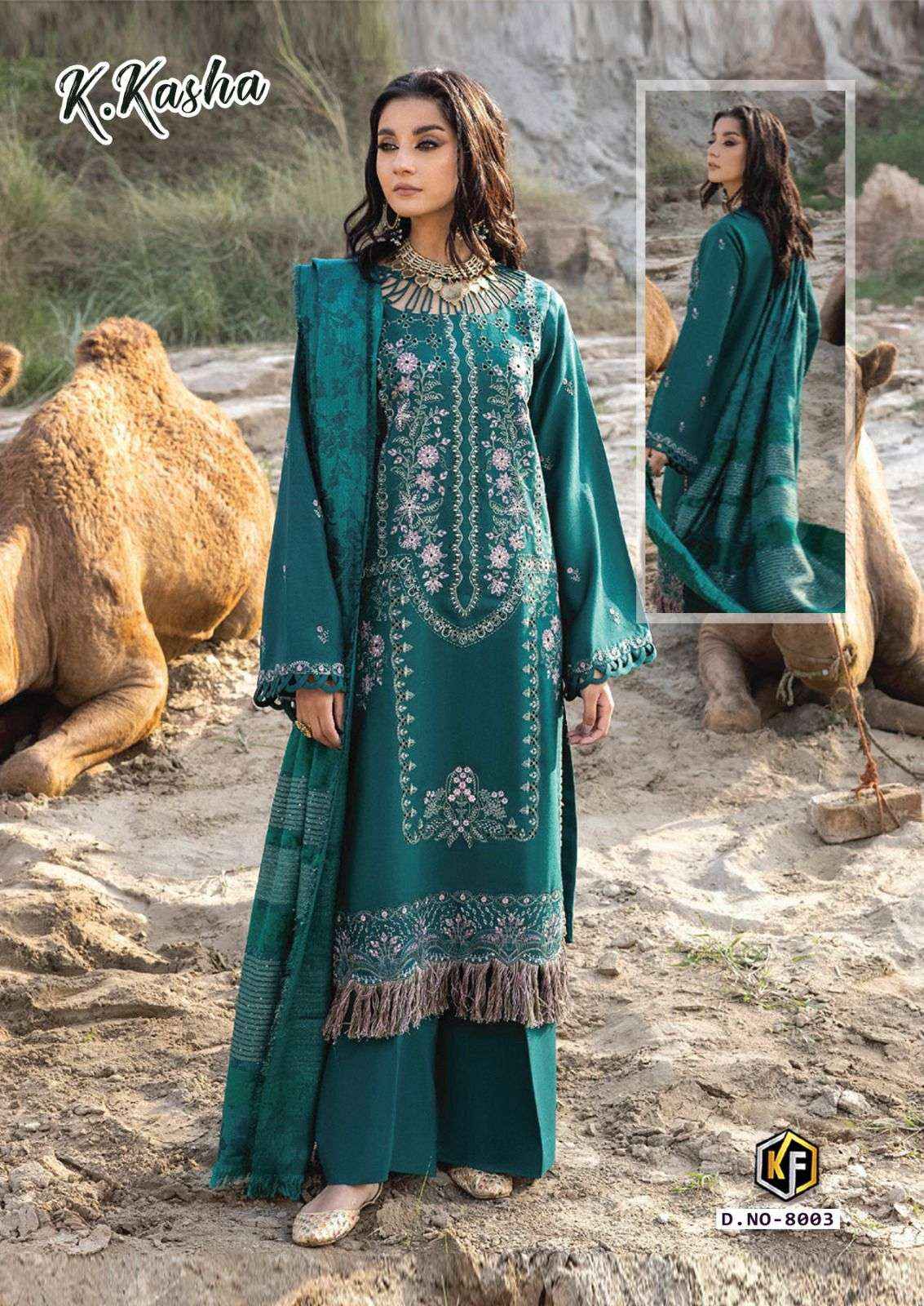 Keval Fab K Kasha Vol 8 Cotton Dress Material 6 pcs Catalogue