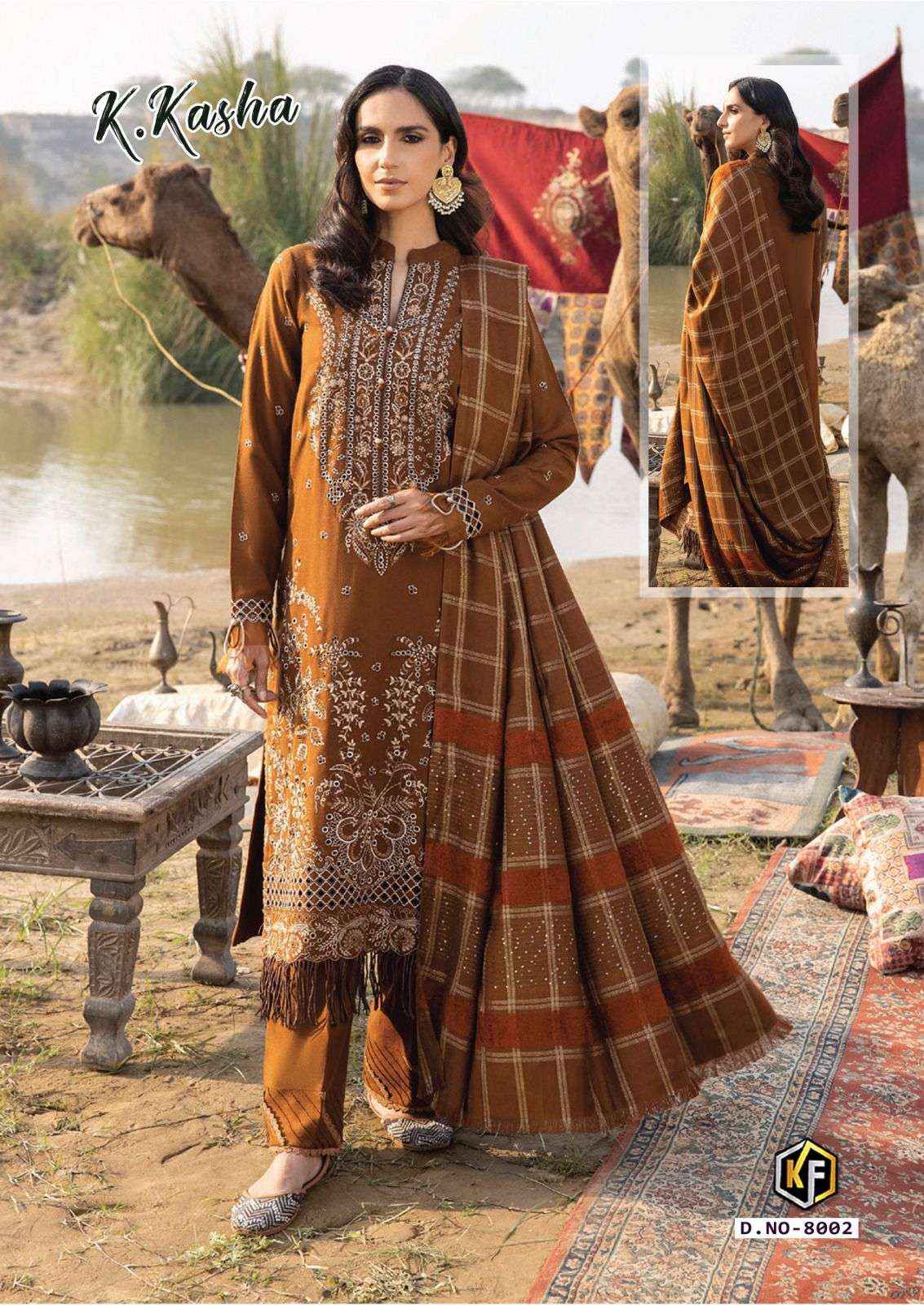 Keval Fab K Kasha Vol 8 Cotton Dress Material 6 pcs Catalogue