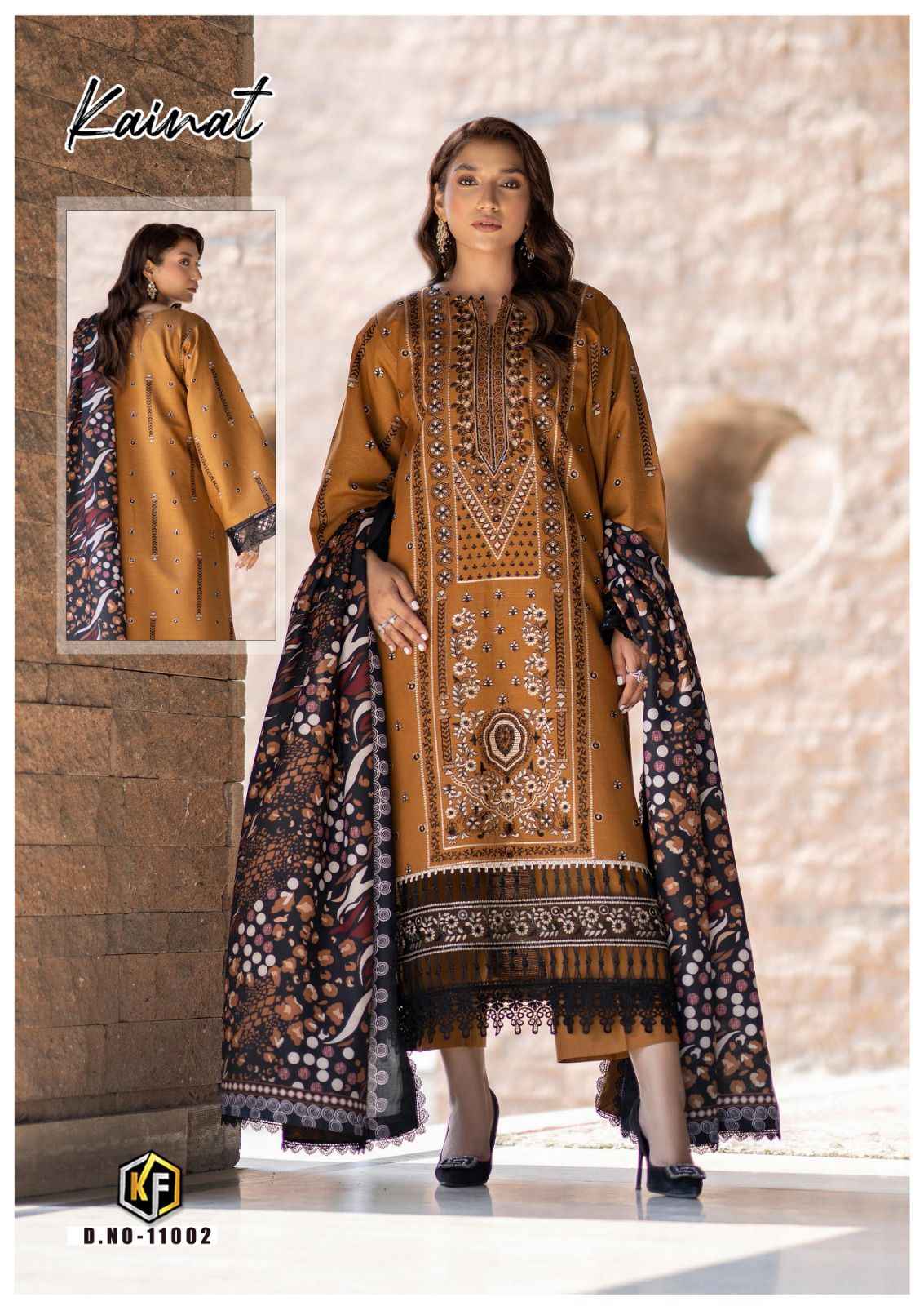 Keval Fab Kainat Vol-11 Lawn Cotton Dress Material (6 pcs Cataloge)