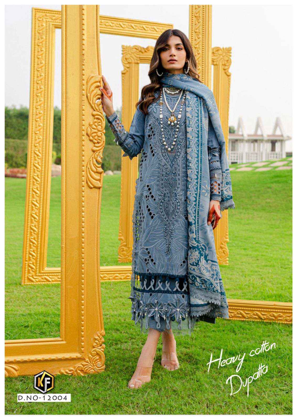 Keval Fab Sobia Nazir Vol 12 Cotton Dress Material 6 pcs Catalogue