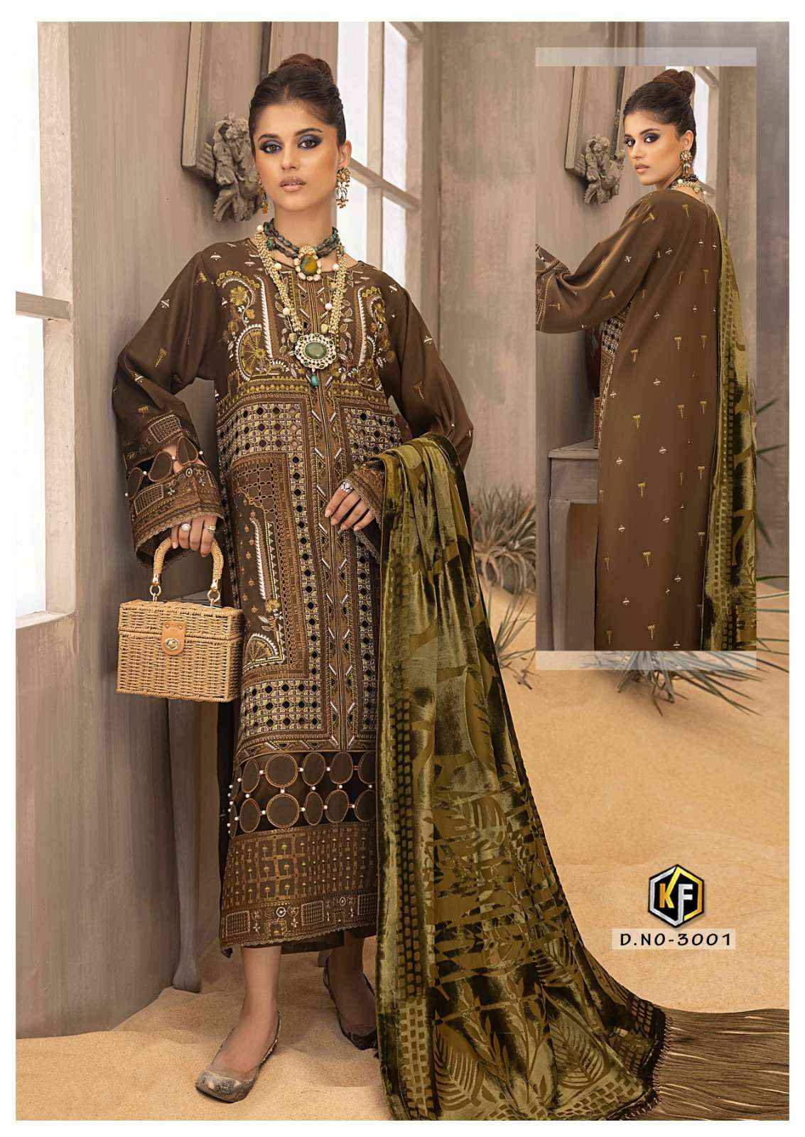 Keval Fab Soha Nazir Luxury Vol 3 Cotton Dress Material 6 pcs Catalogue