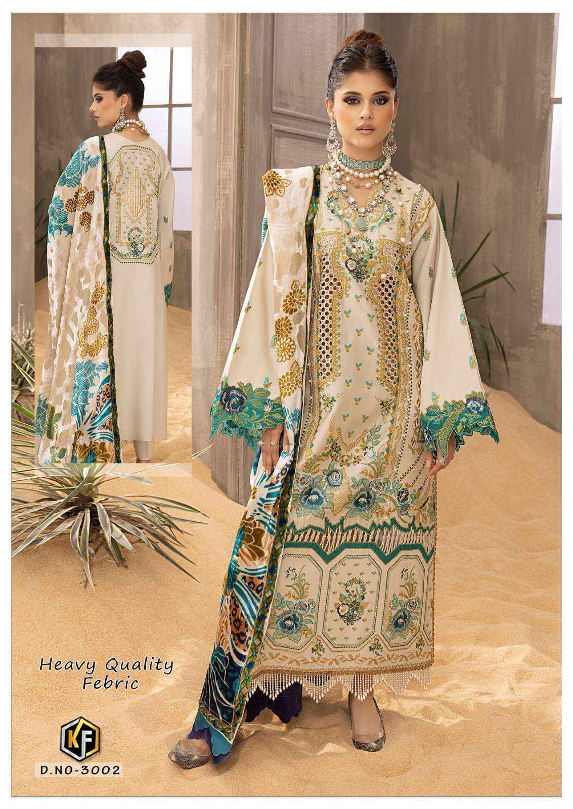 Keval Fab Soha Nazir Luxury Vol 3 Cotton Dress Material 6 pcs Catalogue