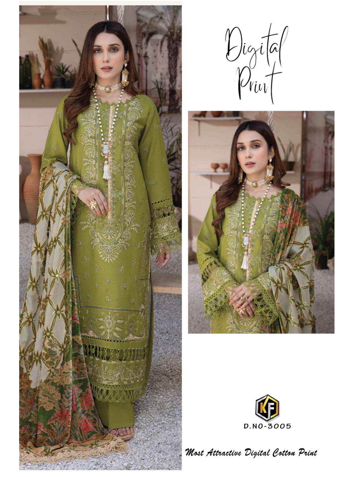 Keval Fab Soha Nazir Luxury Vol 3 Cotton Dress Material 6 pcs Catalogue