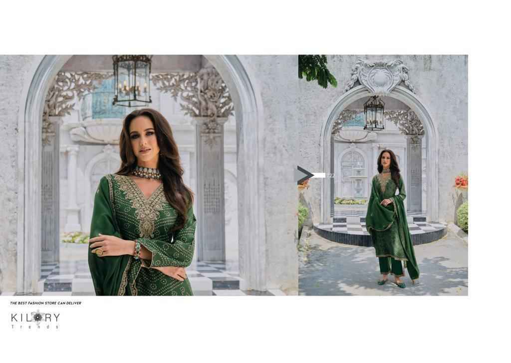 Kilory Trendz Silk Of Bandhej Vol 2 Cotton Dress Material 8 pcs Catalogue