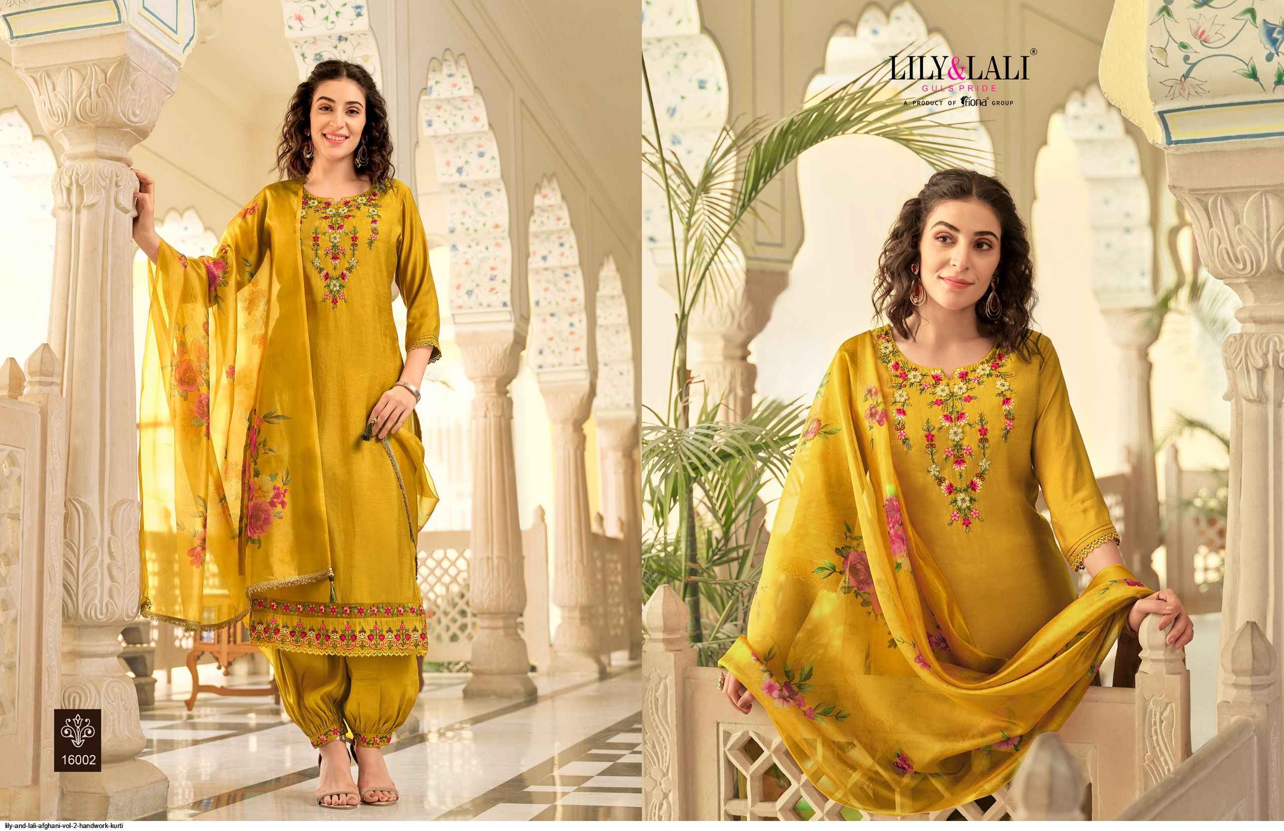 Lily And Lali Afghani Vol-2 Readymade Suit (6 Pc Catalog)