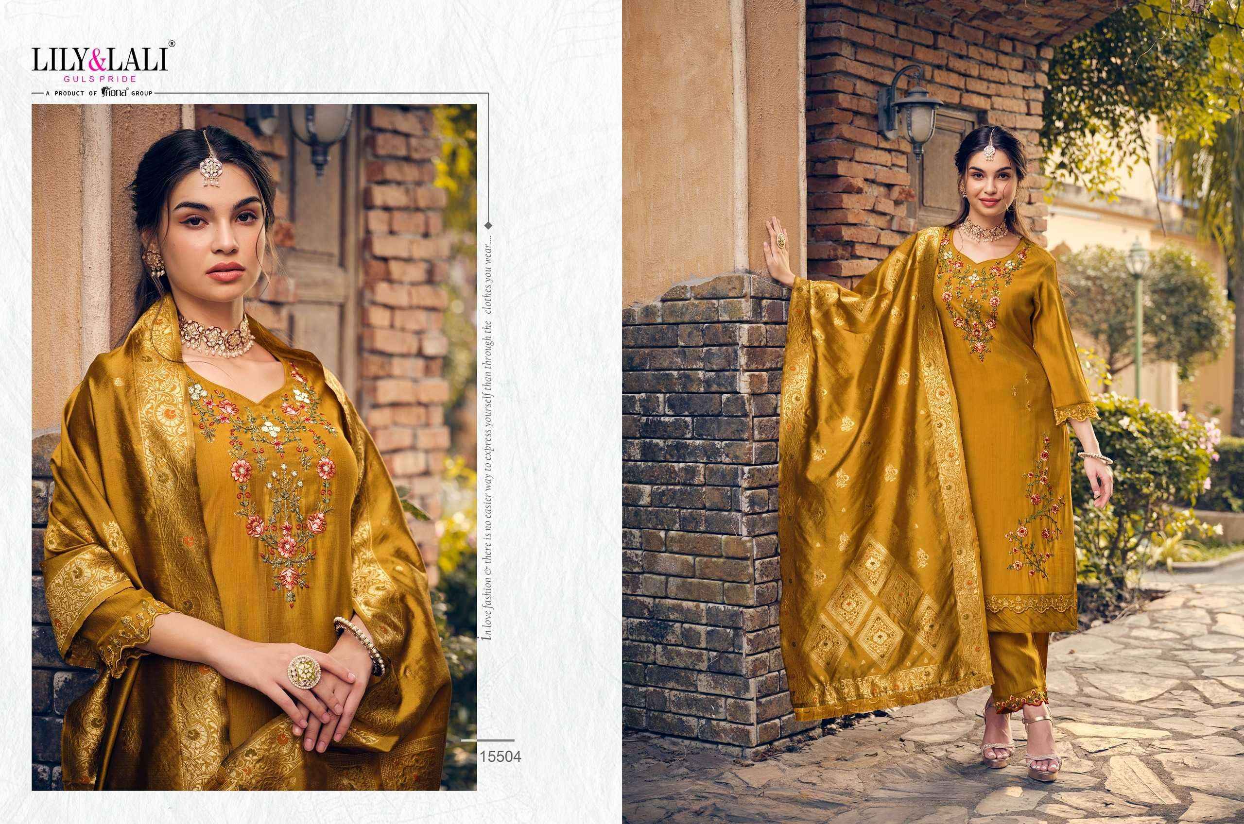 Lily & Lali Hasmeena Vol 2 Readymade Organza Dress 6 pcs Catalogue