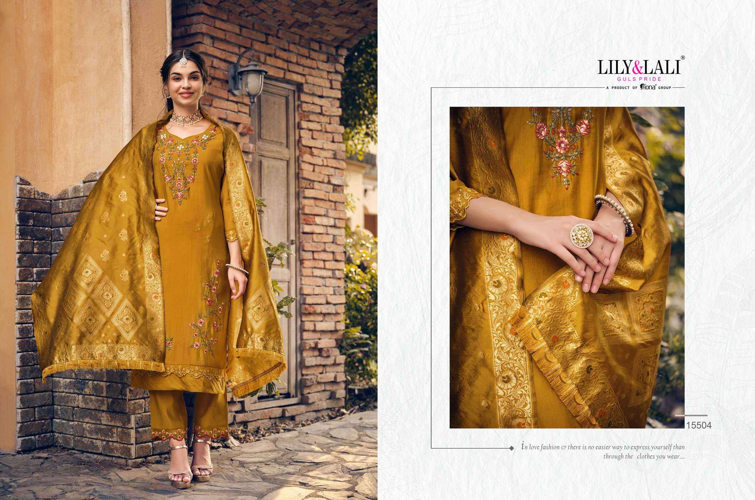 Lily & Lali Hasmeena Vol 2 Readymade Organza Dress 6 pcs Catalogue