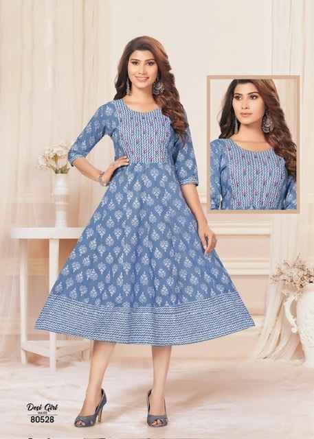 Mayra Desi Girl Vol 2 Cotton Kurti 6 pcs Catalogue