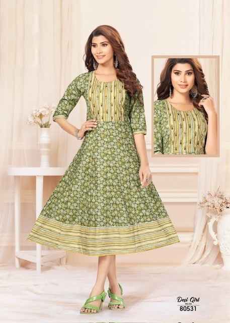 Mayra Desi Girl Vol 2 Cotton Kurti 6 pcs Catalogue