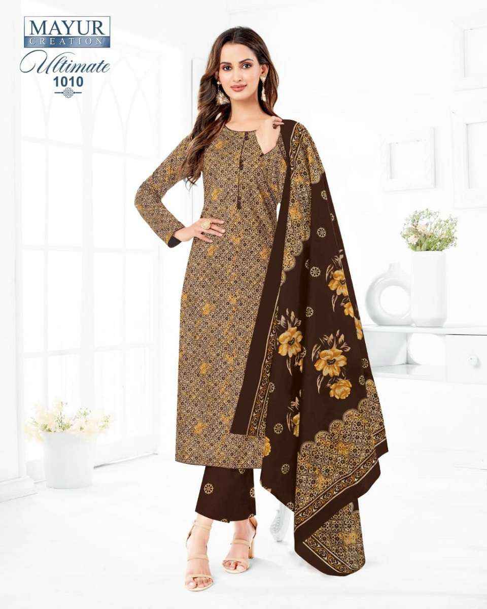 Mayur Creatio Ultimate Vol 1 Cotton Dress Material 10 pcs Catalogue