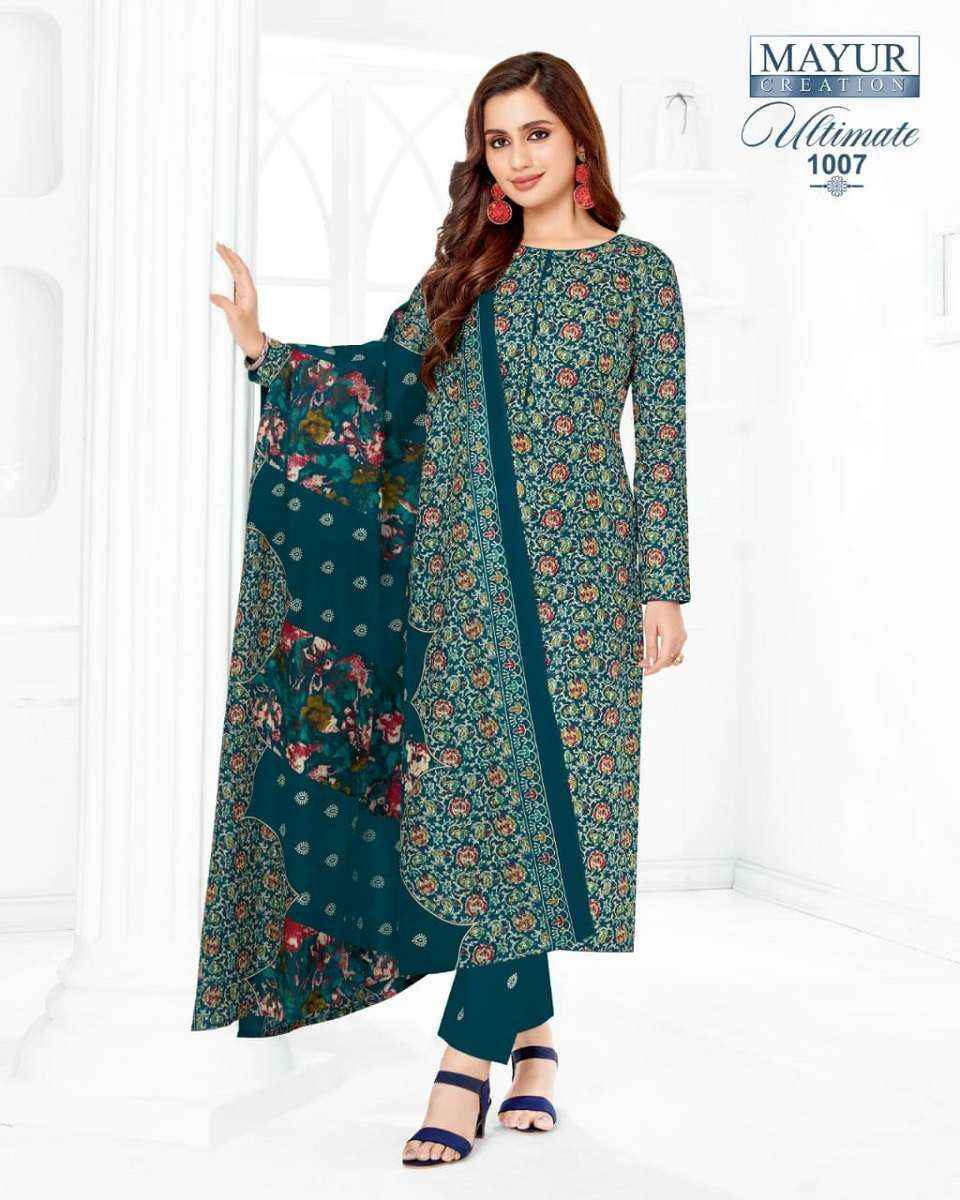 Mayur Creatio Ultimate Vol 1 Cotton Dress Material 10 pcs Catalogue