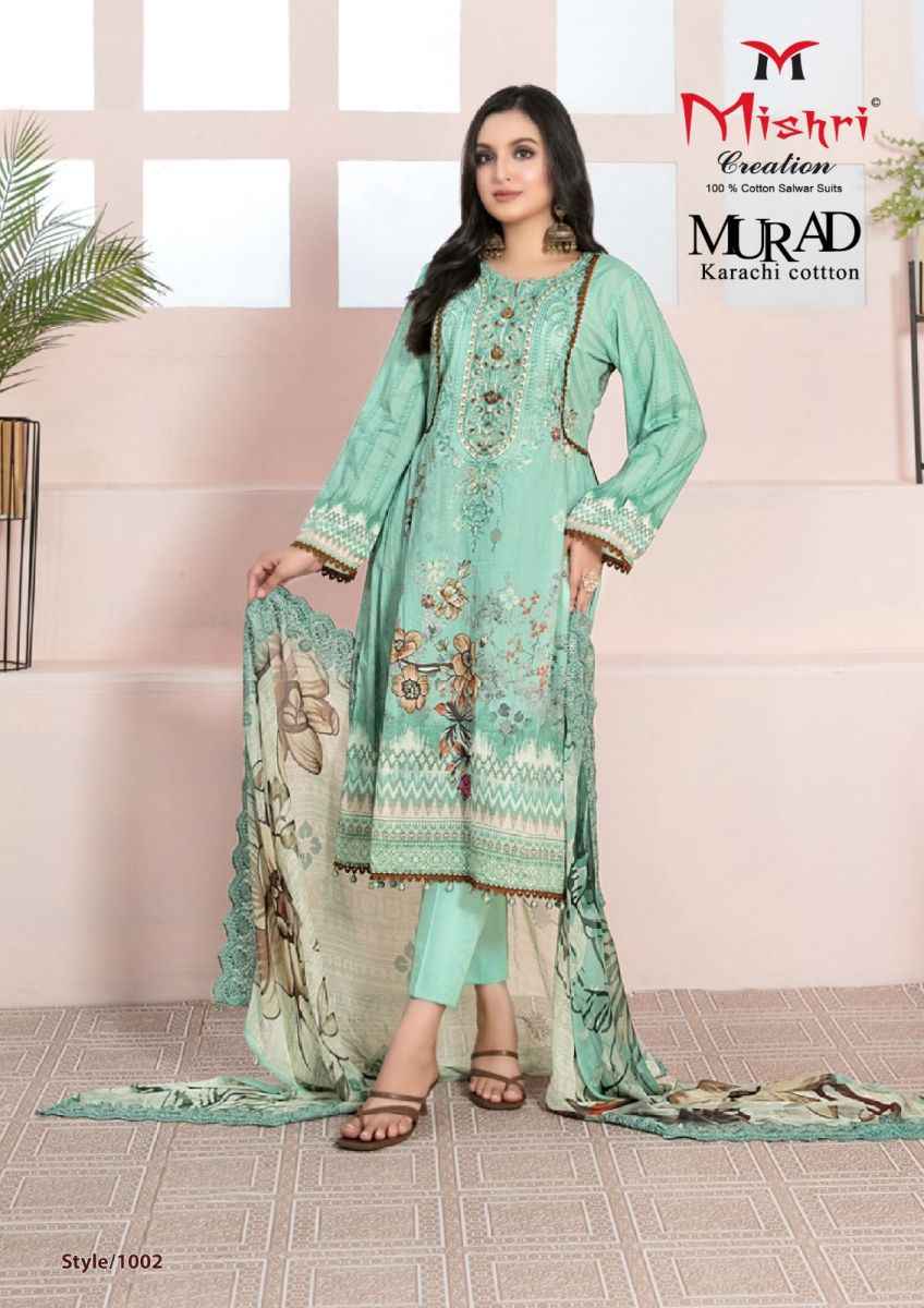 Mishri Creation Murad Vol 1 Cotton Dress Material 6 pcs Catalogue