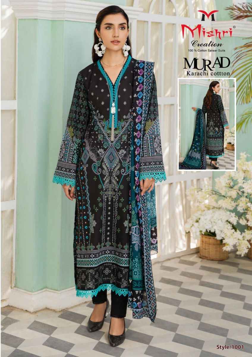 Mishri Creation Murad Vol 1 Cotton Dress Material 6 pcs Catalogue