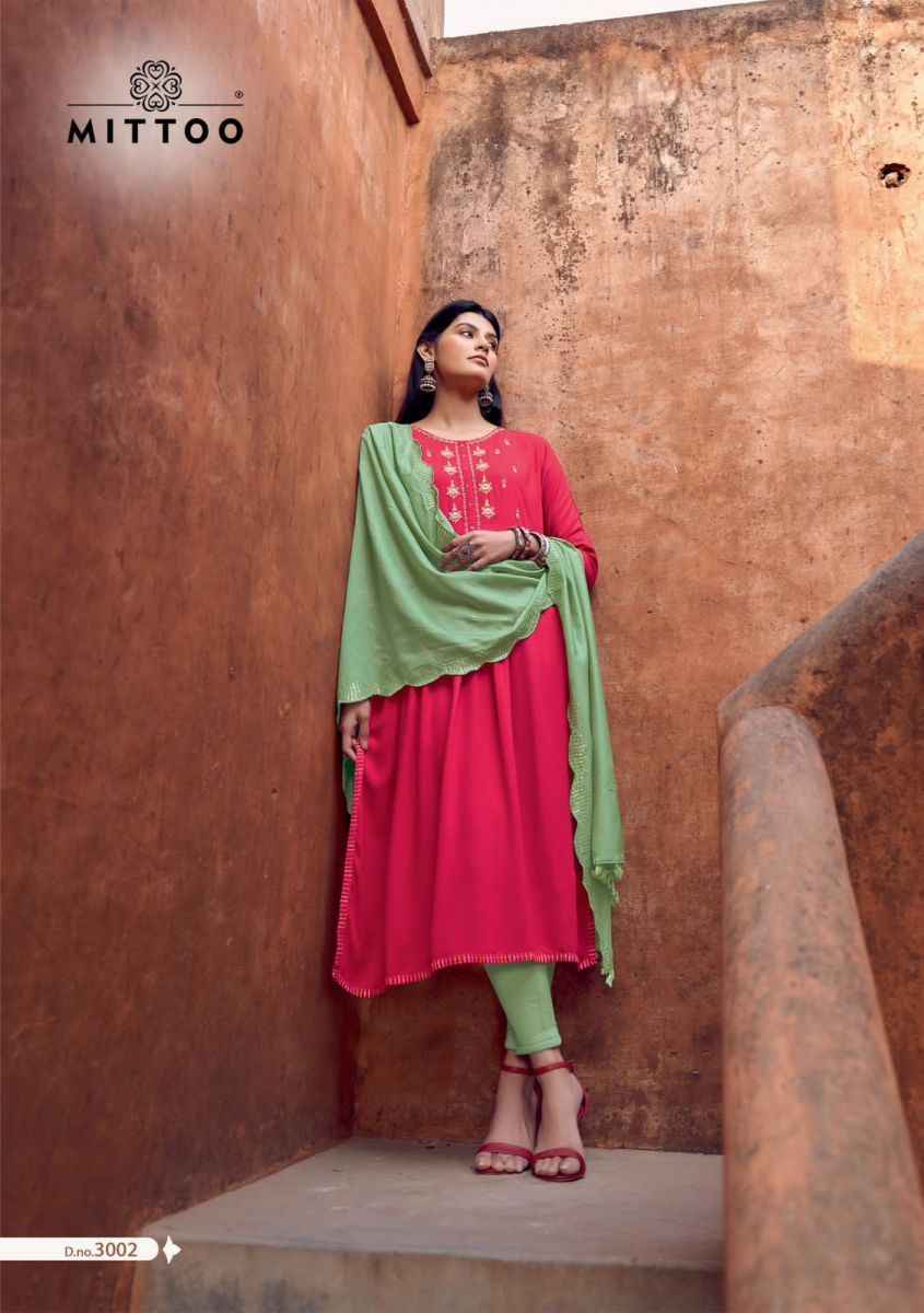 Mittoo Pavitra Rayon Kurti Combo Online Wholesale Kurtis