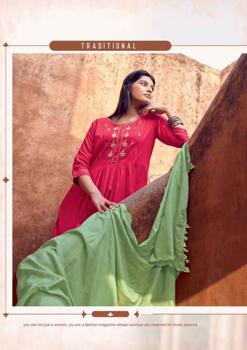 Mittoo Pavitra Rayon Kurti Combo 6 pcs Catalogue