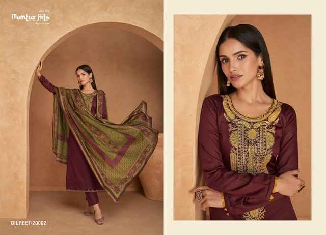 Mumtaz Arts Dilreet Salwar Kameez Wholesale Price (  8 pcs Catalog )