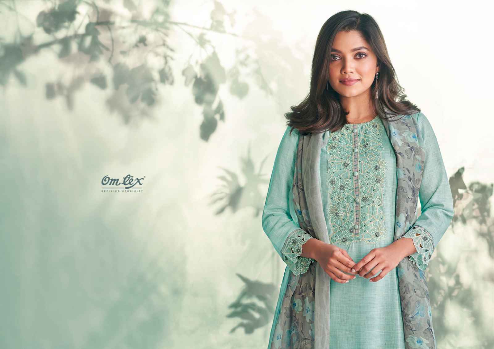 Omtex Paloma Handloom Cotton Dress Material (4 Pc Catalog)