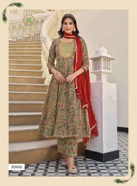 Passion Tree Ethnic Touch Vol 1 Cotton Kurti Combo 8 pcs Catalogue