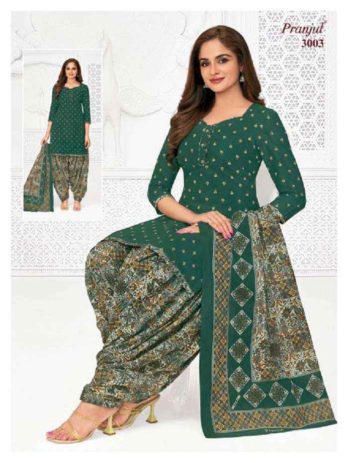 Pranjul Priyanshi Vol 30 Cotton Dress 36 pcs Catalogue