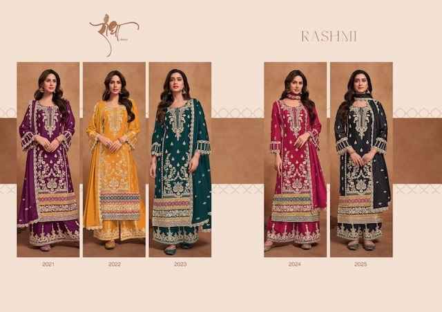 Radha Rashmi Readymade Chinon Dress 5 pcs Catalogue