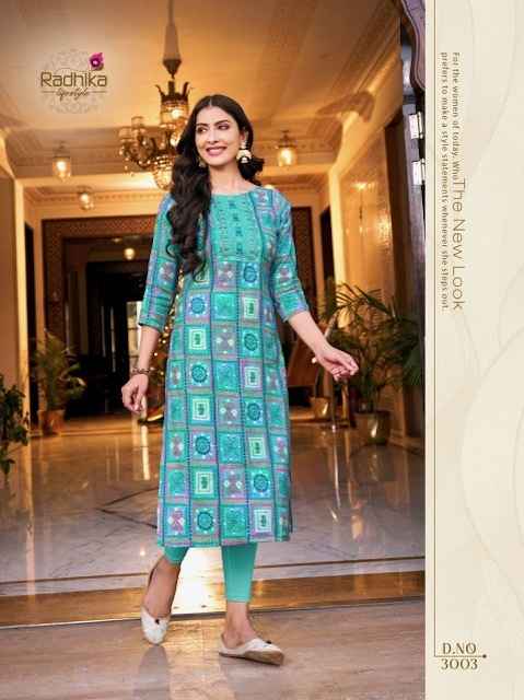 Radhika Lifestyle Charming Vol 3 Modal Kurti 8 pcs Catalogue