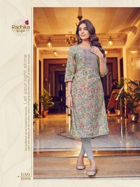 Radhika Lifestyle Charming Vol 3 Modal Kurti 8 pcs Catalogue