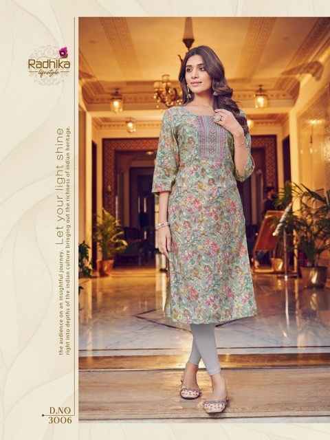 Radhika Lifestyle Charming Vol 3 Modal Kurti 8 pcs Catalogue