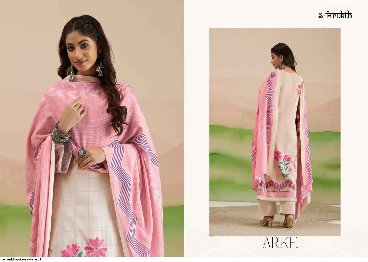 S Nirukth Arke Cotton Dress Material 8 pcs Catalogue