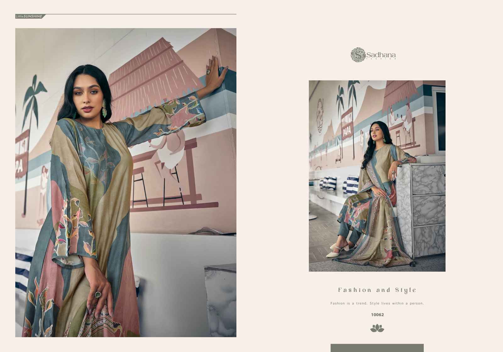 Sadhana Fashion Anahat Pure Musline Silk Dress Material (8 Pc Catalog)