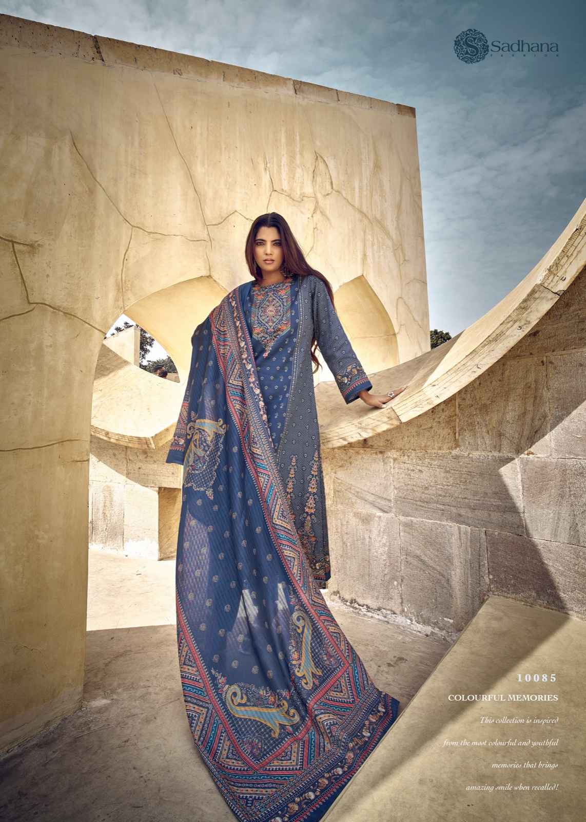 Sadhana Fashion Simrin Pure Jam Cotton Dress Material (6 Pc Catalog)