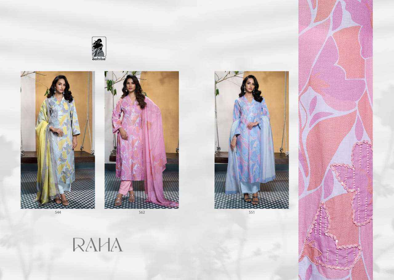 Sahiba Raha Cotton Dress Material Online Wholesale Suits Store