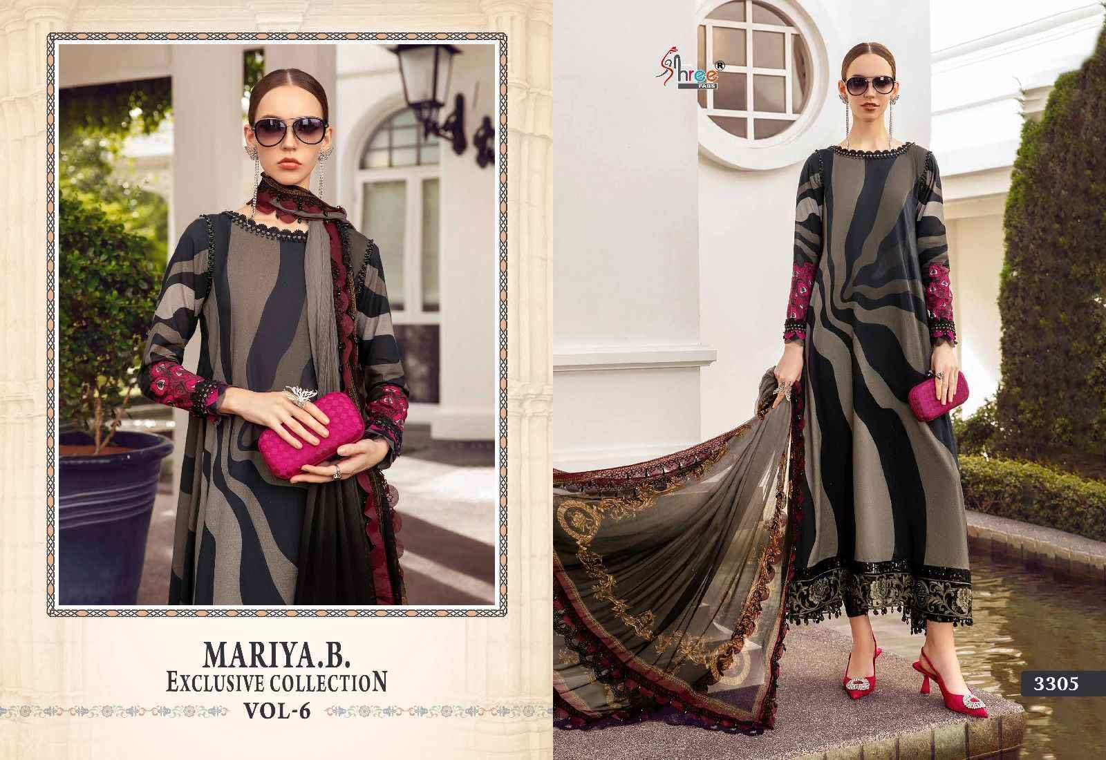 Shree Fabs Mariya B Vol 6 Rayon Cotton Dress Material 8 pcs Catalogue