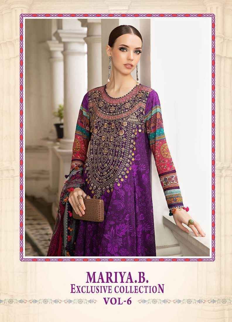 Shree Fabs Mariya B Vol 6 Rayon Cotton Dress Material 8 pcs Catalogue