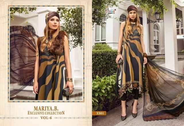 Shree Fabs Mariya B Vol 6 Rayon Cotton Dress Material 8 pcs Catalogue