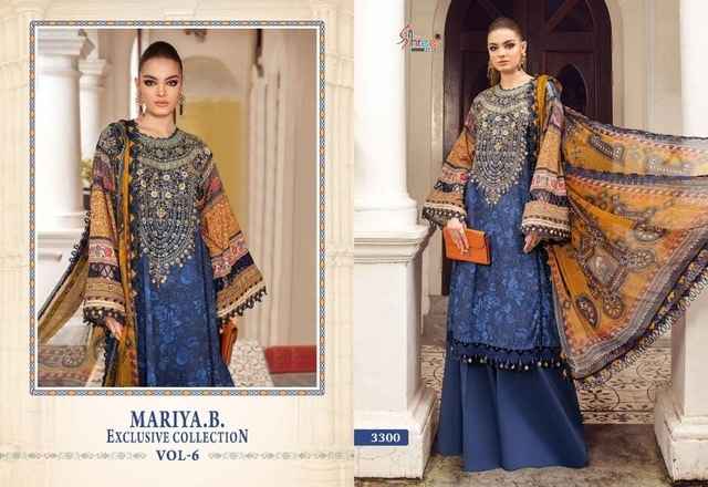 Shree Fabs Mariya B Vol 6 Rayon Cotton Dress Material 8 pcs Catalogue