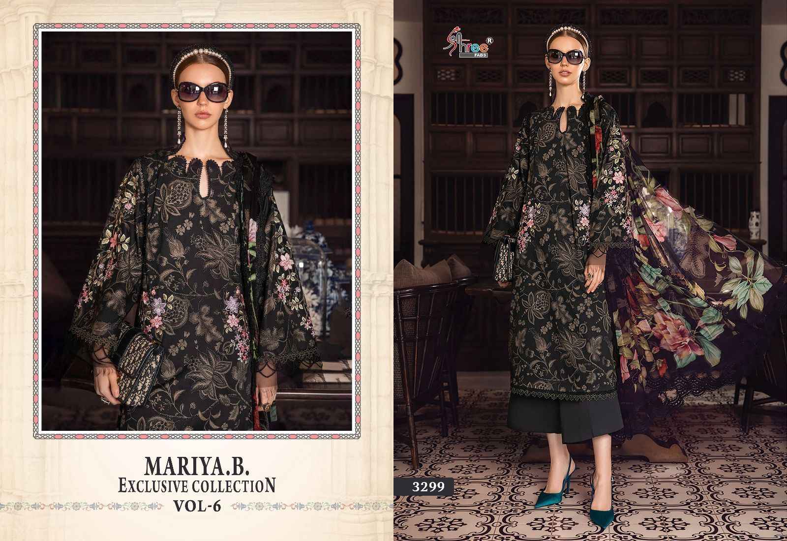 Shree Fabs Mariya B Vol 6 Rayon Cotton Dress Material 8 pcs Catalogue