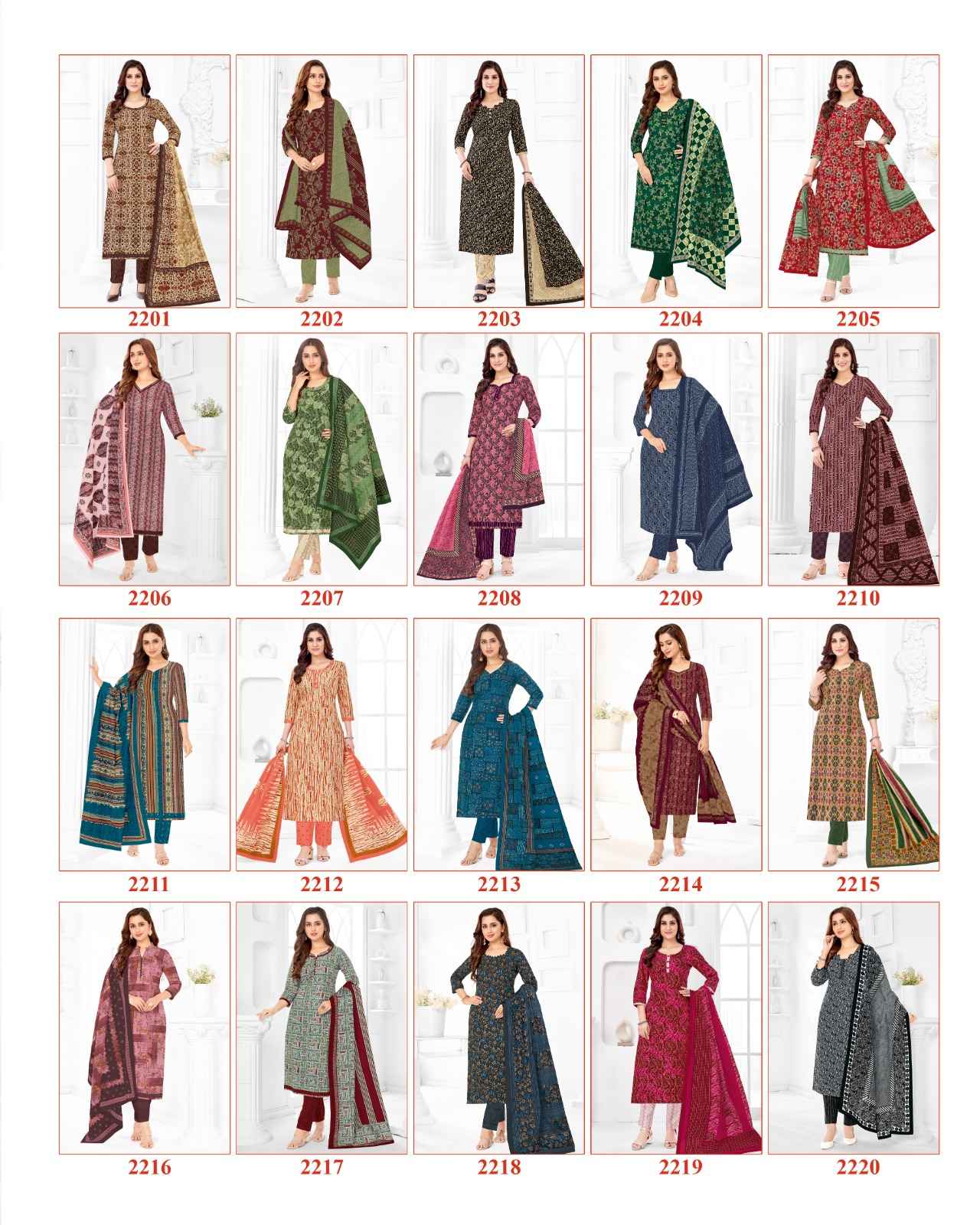 Shree Ganesh Samaiyra Vol -12 Cotton Dress Material (18 pcs Catalogue)