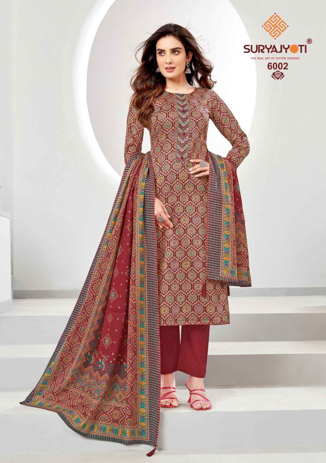 Sahiba Pure Cotton Satin Salwar Suit Dress Materials for Ladies – Stilento
