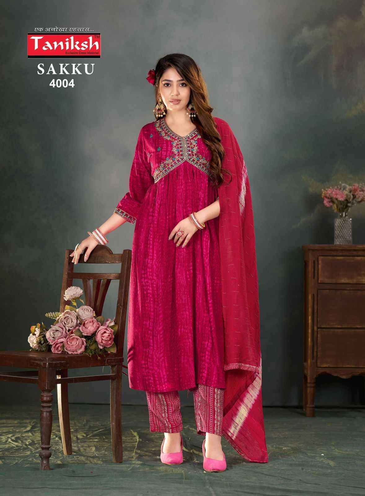Taniksh Sakku Vol 4 Rayon Kurti Combo 8 pcs Catalogue
