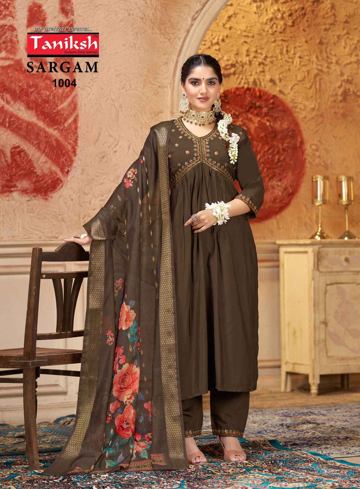 Taniksh Sargam Vol-1 Alia Cut Readymade Suit (8 Pc Catalouge)